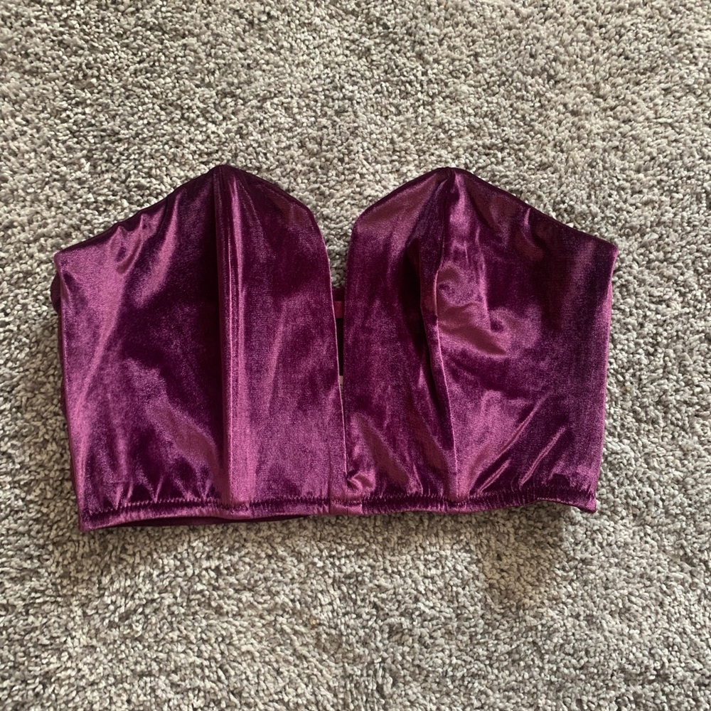 VS velvet bra top